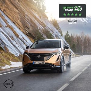 To Nissan Ariya επιτυγχάνει Βαθμολογία 5 Αστέρων στο Green NCAP