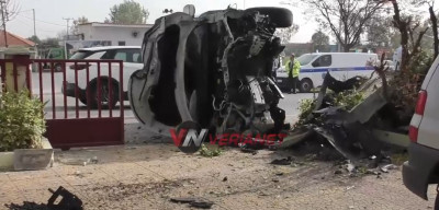 Βέροια: Αυτοκίνητο έπεσε σε στάση λεωφορείου- Δύο νεκρές γυναίκες (video)
