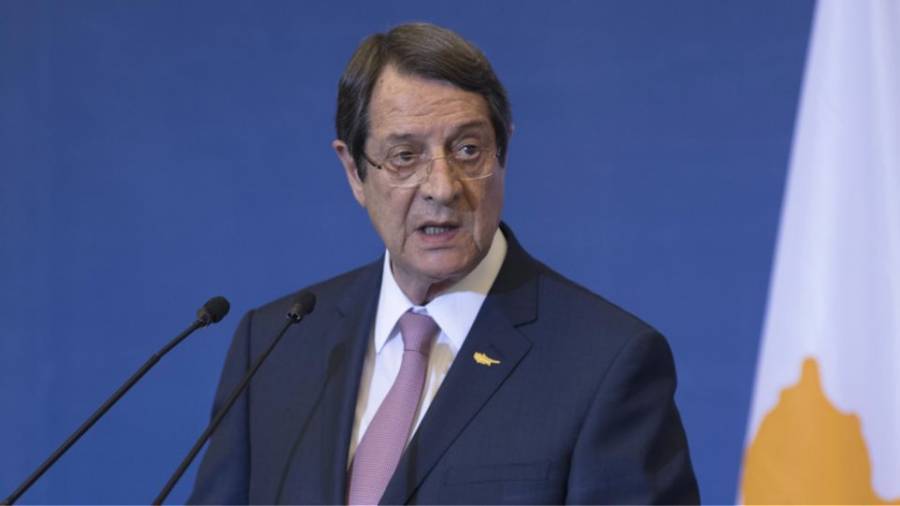 Αναστασιάδης: Θα αντιδράσουμε ανάλογα στις εξαγγελίες του Ερντογάν στα κατεχόμενα