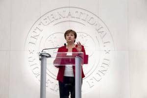 Γκεοργκίεβα προς τράπεζες: Σταματήστε τη διανομή μερισμάτων