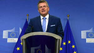 Αισιόδοξος ο Σέφκοβιτς για εμπορική συμφωνία με τις ΗΠΑ: Δασμός 30% θα εξαφάνιζε το εμπόριο