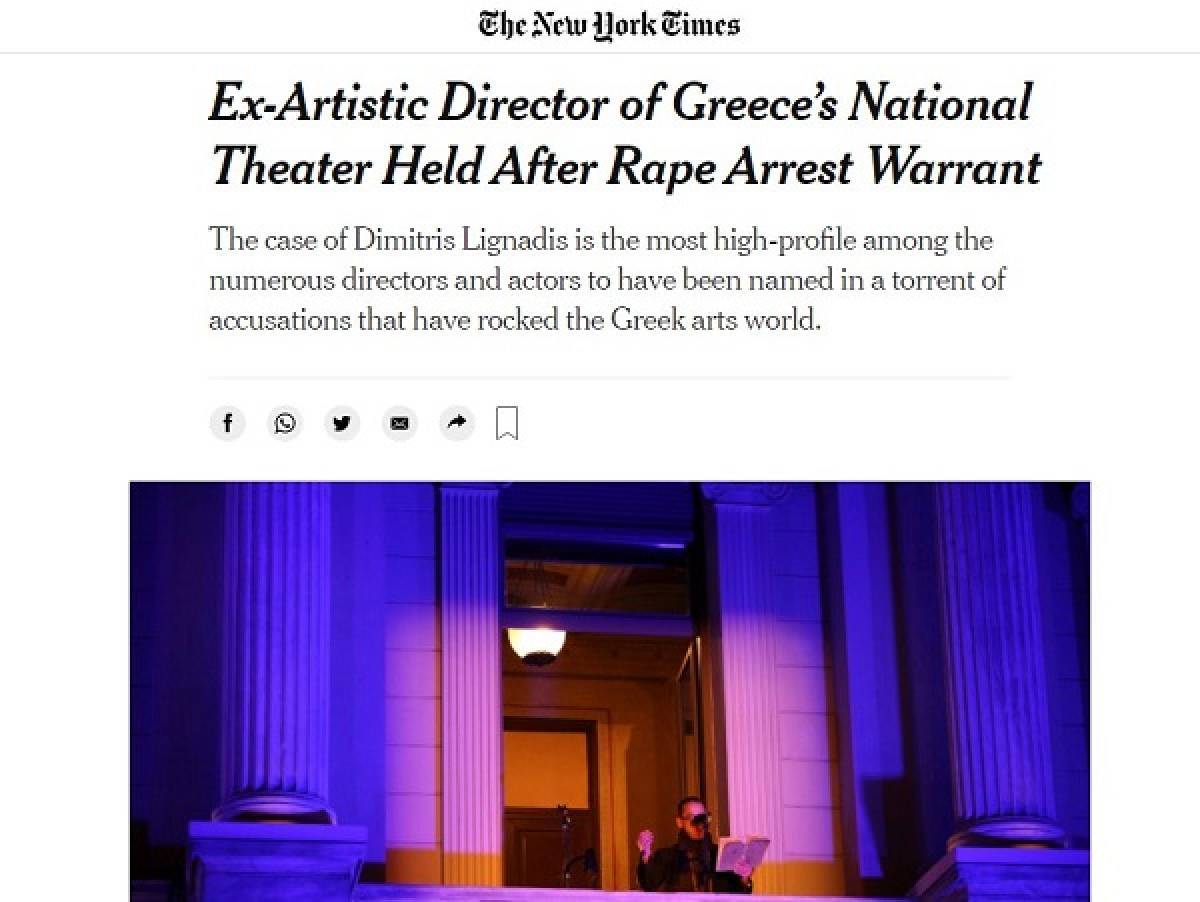 Τον γύρο του κόσμου κάνει η υπόθεση του Δημήτρη Λιγνάδη