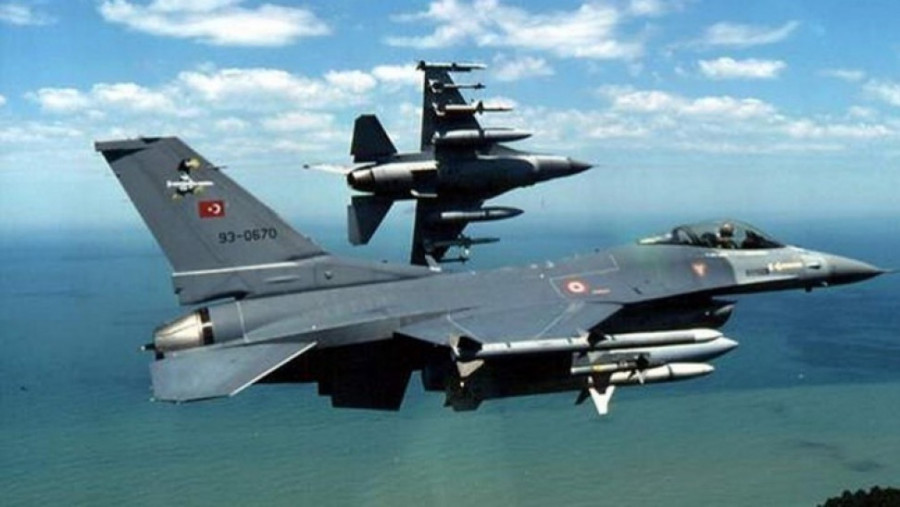 Υπερπτήσεις τουρκικών F-16 στο νοτιοανατολικό Αιγαίο