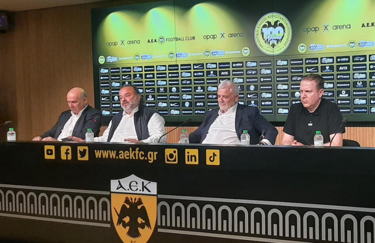 ΑΕΚ: Η παράδοση-παραλαβή Μελισσανίδη σε Ηλιόπουλο- Τι ειπώθηκε
