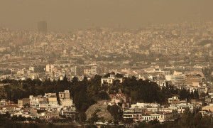 Κορυφώνεται η μεταφορά αφρικανικής σκόνης- Η πρόγνωση του καιρού