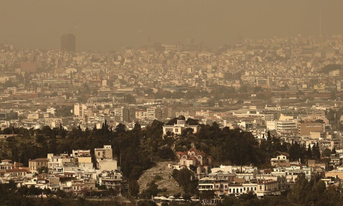 Κορυφώνεται η μεταφορά αφρικανικής σκόνης- Η πρόγνωση του καιρού