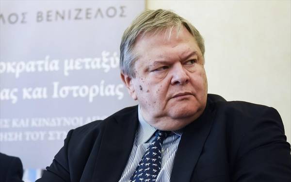 Τι λέει ο Βενιζέλος για το ενδεχόμενο... υπουργοποίησής του;