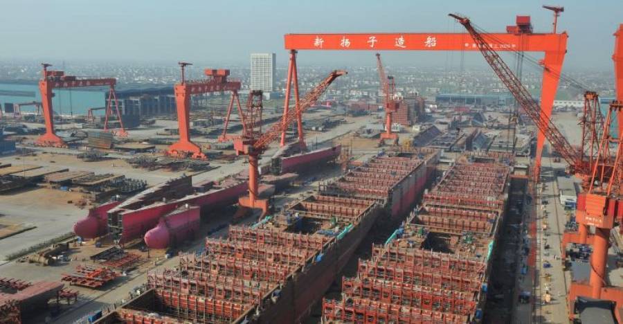 Το ναυπηγείο Yangzijiang εμπλουτίζει τη δραστηριότητά του με νέα επένδυση