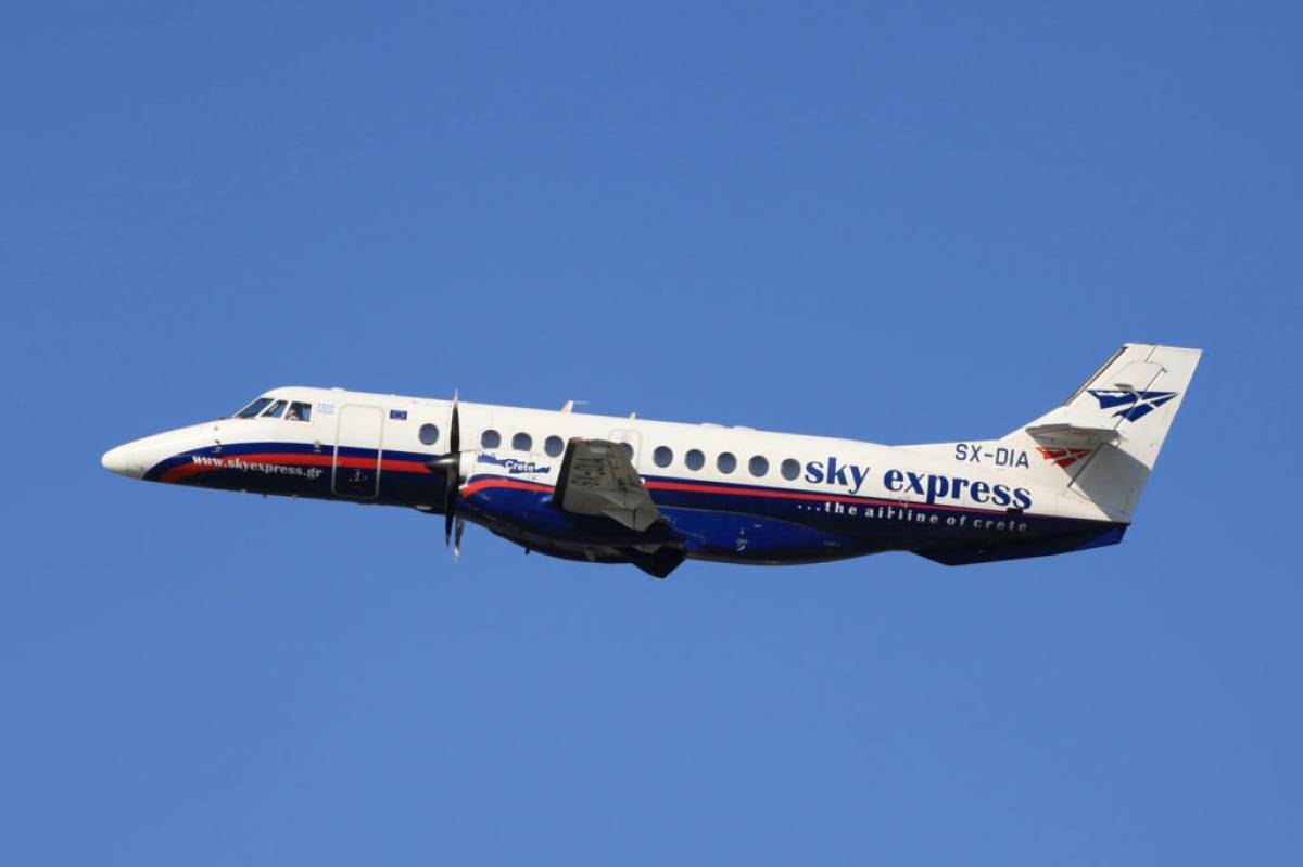 Η ανακοίνωση της Sky Express για την αναγκαστική προσγείωση αεροσκάφους