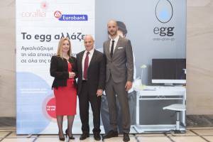 Eurobank - Corallia: Το egg αναβαθμίζεται και αλλάζει