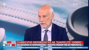 Τσακρής: Πολύ δύσκολος μήνας ο Δεκέμβριος- Πρόβλημα τα Χριστούγεννα