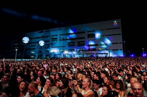Αll Stars Concert: Ρουβάς-Παπαρίζου-Φουρέιρα ξεσήκωσαν περισσότερους από 12.000 θεατές
