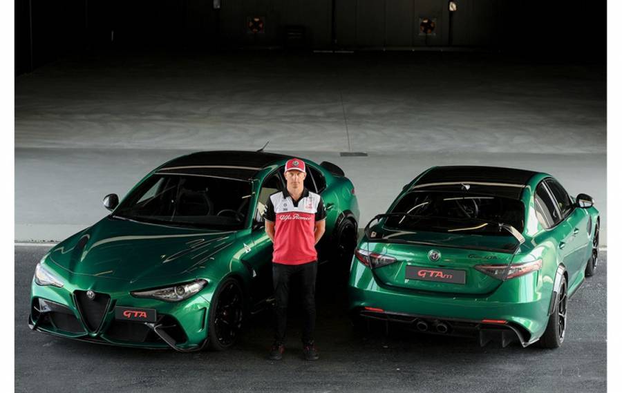 O “Iceman”, Kimi Räikkönen βάζει την υπογραφή του στη νέα Giulia GTA