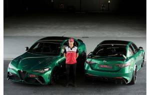 O “Iceman”, Kimi Räikkönen βάζει την υπογραφή του στη νέα Giulia GTA