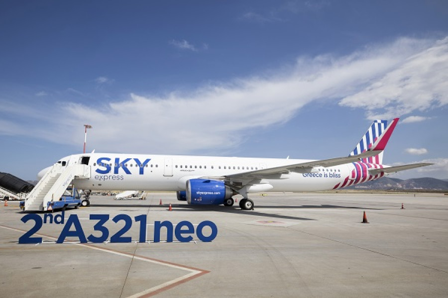 Η SKY express παρέλαβε το δεύτερο AIRBUS A321neo