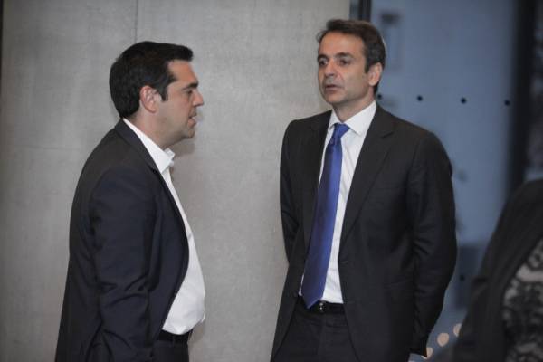 Το πρώτο άτυπο ντιμπέιτ Τσίπρα - Μητσοτάκη