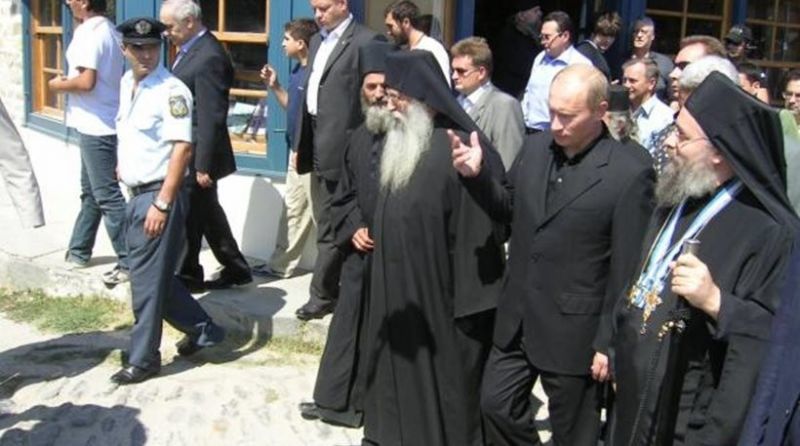 Στο Άγιο Όρος ο Βλαντιμίρ Πούτιν