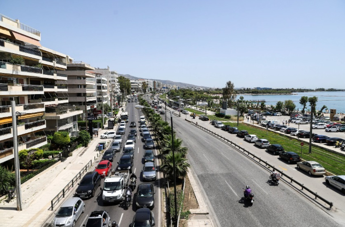 Κυκλοφοριακές ρυθμίσεις στη δεξιά λωρίδα της Λ. Ποσειδώνος το Σάββατο