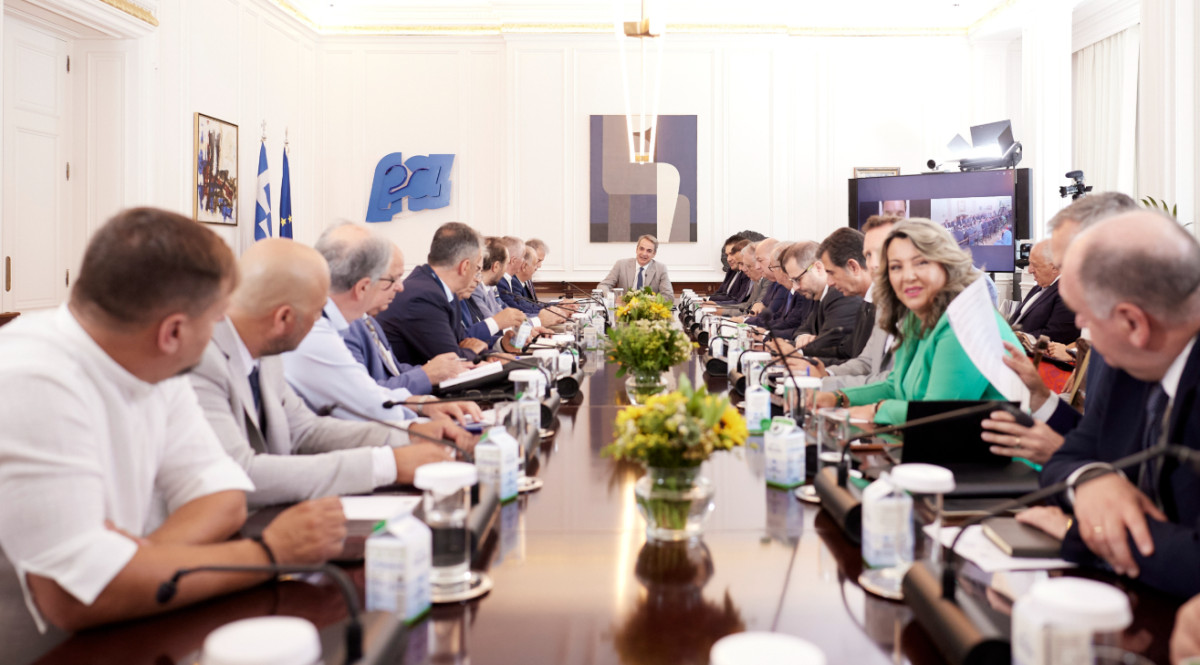 Συνάντηση Μητσοτάκη με Δημάρχους και τον Περιφερειάρχη Δυτικής Μακεδονίας για την αναπτυξιακή πορεία της περιοχής