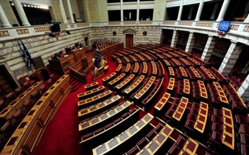 Σε εξέλιξη η εκλογή του Προέδρου της Βουλής