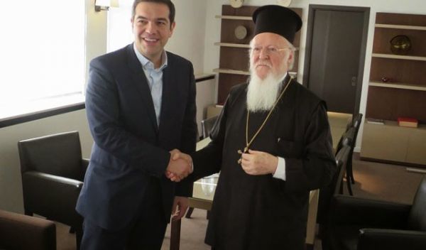 Συνάντηση Τσίπρα - Βαρθολομαίου στην Τουρκία