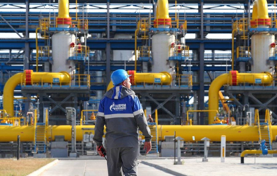 Gazprom: Στα ίδια επίπεδα οι αποστολές φυσικού αερίου μέσω Ουκρανίας