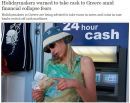 ΥΠΕΞ Βρετανίας: Αν πάτε Ελλάδα, πάρτε μετρητά, ίσως κλείσουν τα ATM