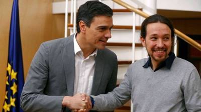 Ισπανία: Κατ&#039; αρχήν συμφωνία Σοσιαλιστών-Podemos για τον προϋπολογισμό