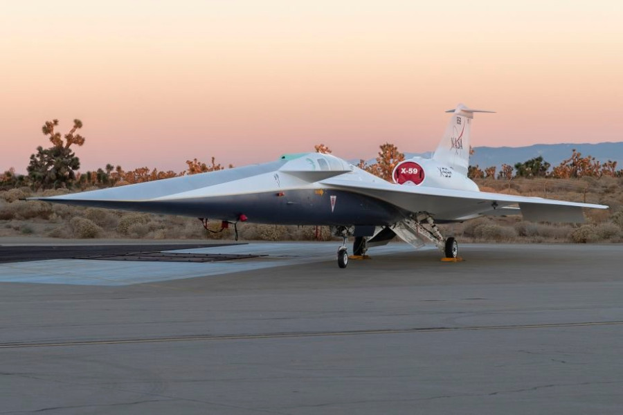 NASA: Το πειραματικό αεροσκάφος X-59 σημειώνει νέα ρεκόρ ύψους και ταχύτητας