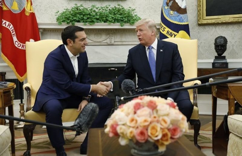 Οι... «ευχές» και οι «μπίζνες» της συνάντησης Τσίπρα-Τραμπ