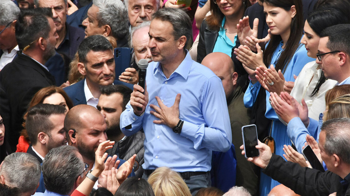 Μητσοτάκης:Η ΝΔ με την Πρωτομαγιά, ο Τσίπρας με την Πρωταπριλιά