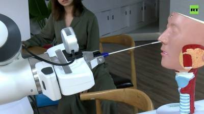 Ρομπότ στην Κίνα παίρνει ρινικά δείγματα χωρίς ανάγκη νοσοκόμου (video)
