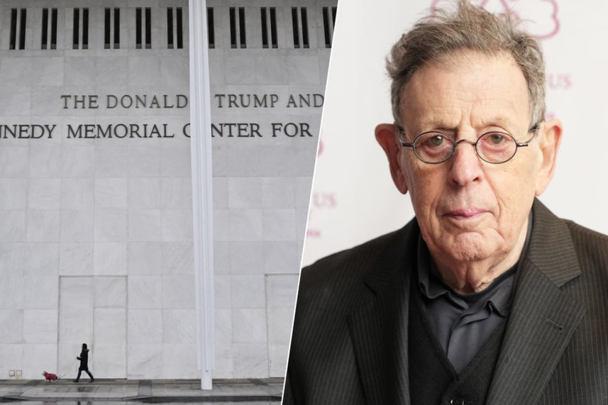 Ο Φίλιπ Γκλας ακύρωσε την πρεμιέρα του στο Kennedy Center, που μετονομάστηκε σε... Trump Kennedy