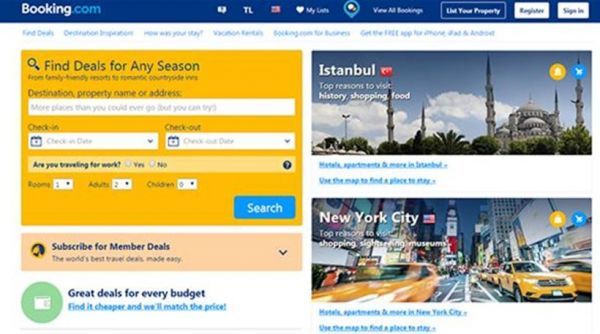 Δικαστήριο στην Τουρκία «ρίχνει» το booking.com