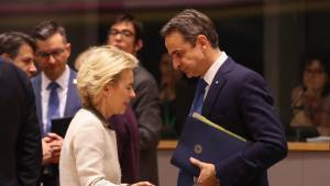 Σχέδιο ανάκαμψης: Φιέστα στην Αρχαία Αγορά με φον ντερ Λάιεν