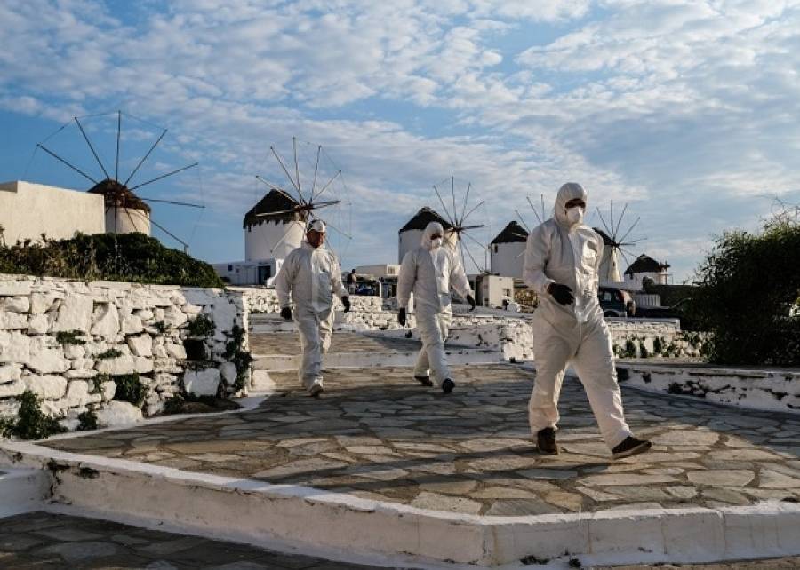 Σε ισχύ τα νέα περιοριστικά μέτρα σε Μύκονο και Χαλκιδική