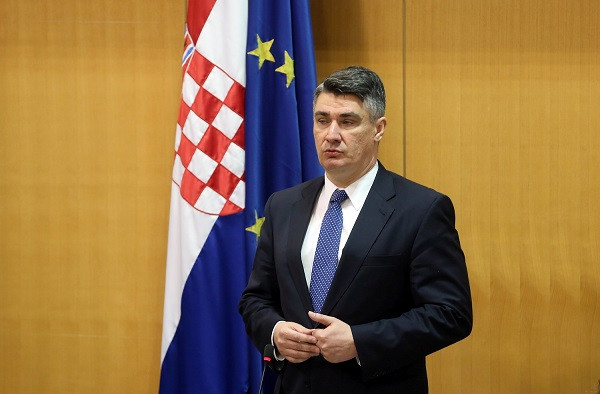 Ζόραν Μιλάνοβιτς, Πρόεδρος της Κροατίας