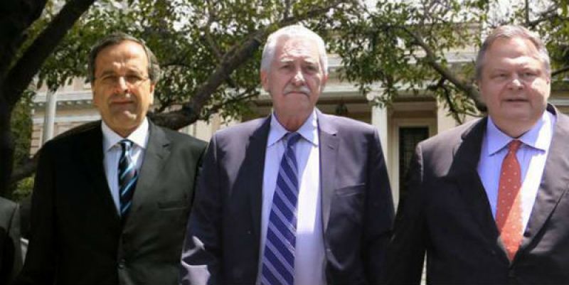 Σύσκεψη των τριών με το βλέμμα στην τρόικα