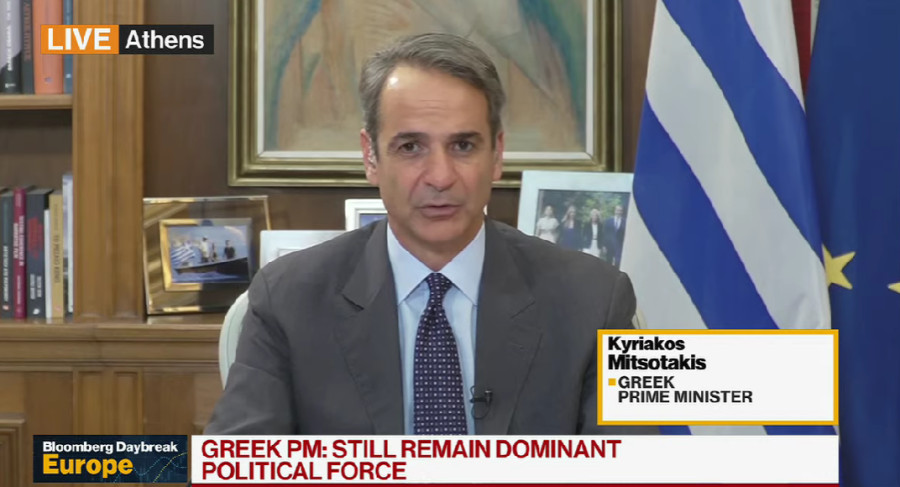 Μητσοτάκης στο Bloomberg: Θα κριθούμε στις εκλογές του 2027