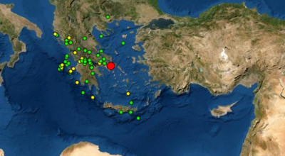 Σεισμός 3,3 Ρίχτερ στη Ραφήνα- Αισθητός στην Αττική