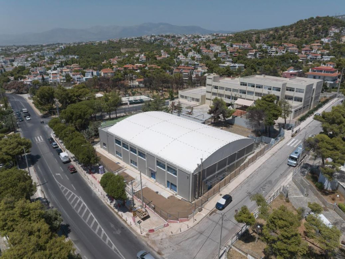 Νέα εποχή για το Κλειστό Γυμναστήριο Νέας Πεντέλης - Δωρεά €2,5 εκατ. από την ΤΕΡΝΑ
