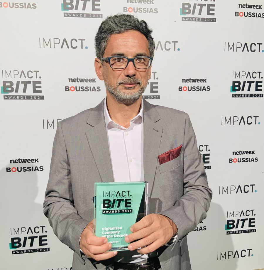 «Digitalized Company of the Decade» η INTERAMERICAN στα BITE 2021