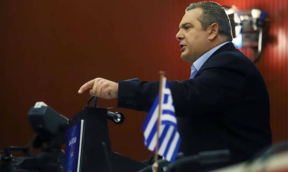 Απειλές Καμμένου απέναντι σε «όποιον αμφισβητήσει την εθνική μας κυριαρχία»