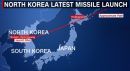 Νέα εκτόξευση πυραύλου από τη Β.Κορέα-Πέρασε πάνω από την Ιαπωνία