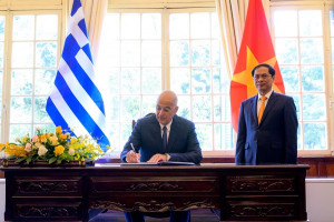 Δένδιας για Βιετνάμ: Κοινή προσήλωση στο Διεθνές Δίκαιο της Θάλασσας