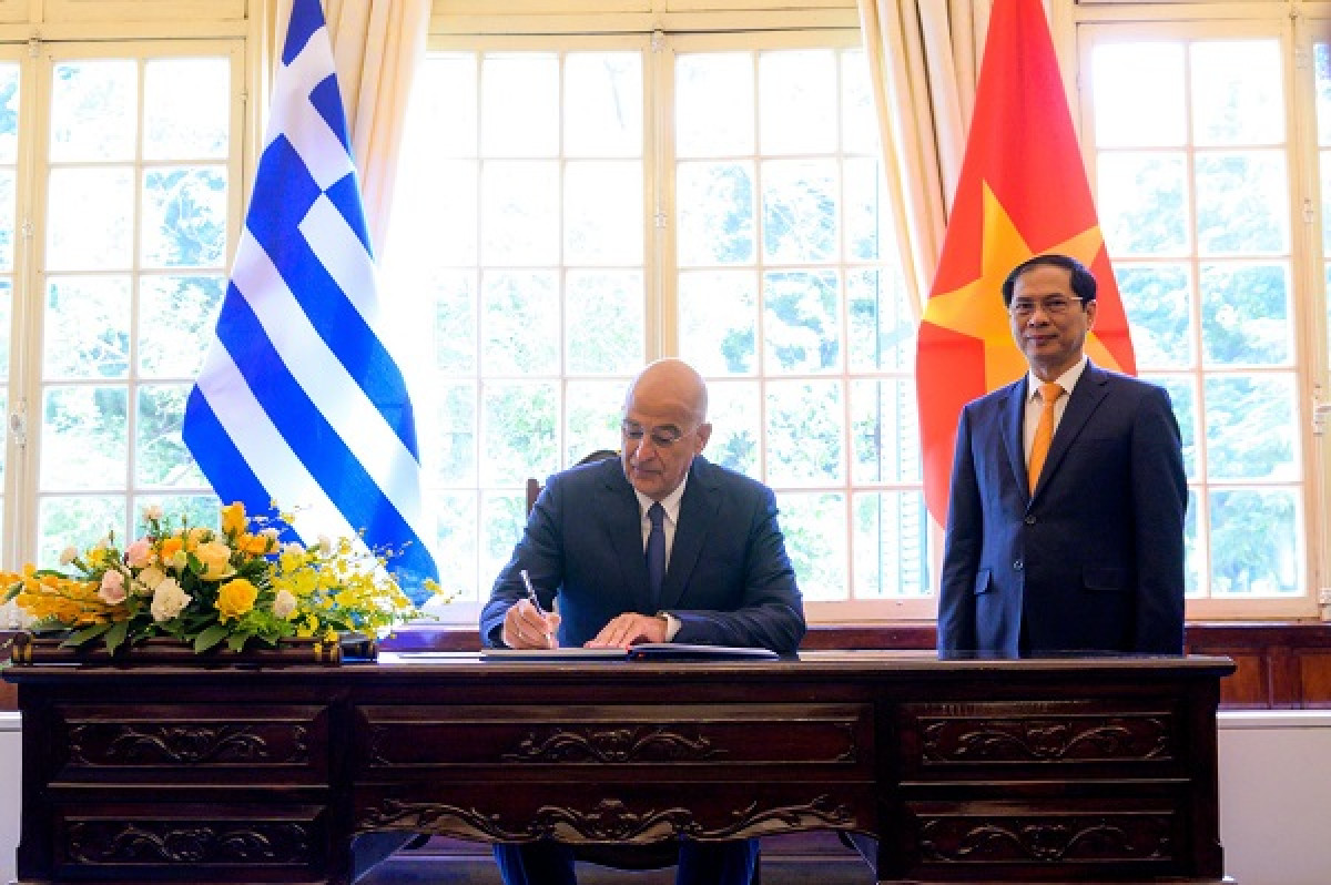 Δένδιας για Βιετνάμ: Κοινή προσήλωση στο Διεθνές Δίκαιο της Θάλασσας