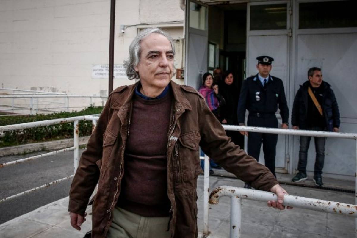 Ο Δημήτρης Κουφοντίνας κατέθεσε αίτηση αποφυλάκισης