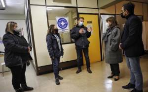Το Υπνωτήριο Αστέγων επισκέφθηκε η Πρόεδρος της Δημοκρατίας