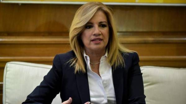 Γεννηματά: Η Ελλάδα μόνη της απέναντι στη συμφωνία Τουρκίας-Λιβύης