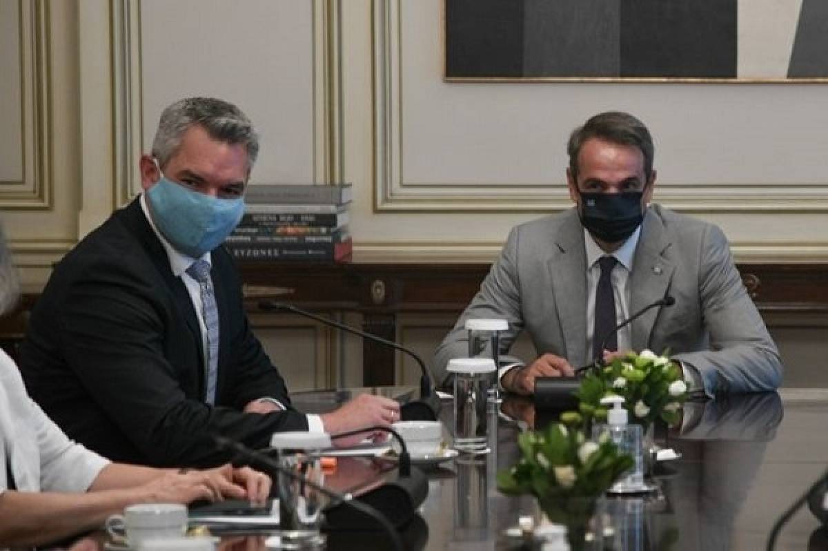 Τα «βρήκαν» Μητσοτάκης - Νέχαμερ για μεταναστευτικό και Ανατολική Μεσόγειο